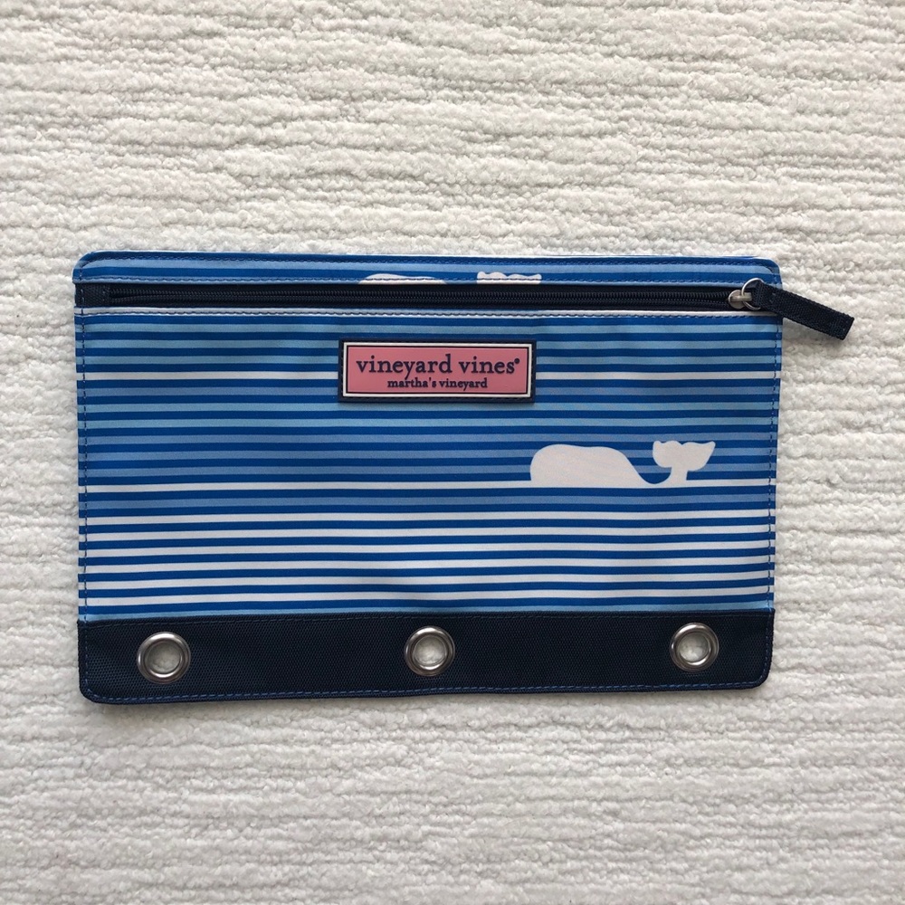 NWOT Vineyard Vines Pencil Case/Cosmetic Bag